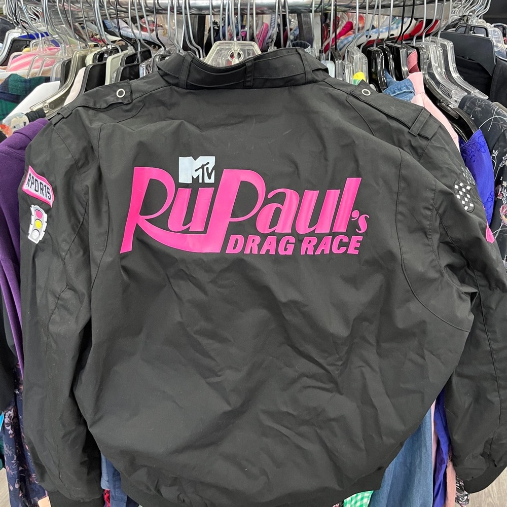 RU PAULS DRAG RACE X MEMBERS ONLY LTD ED BOMBER JKT M